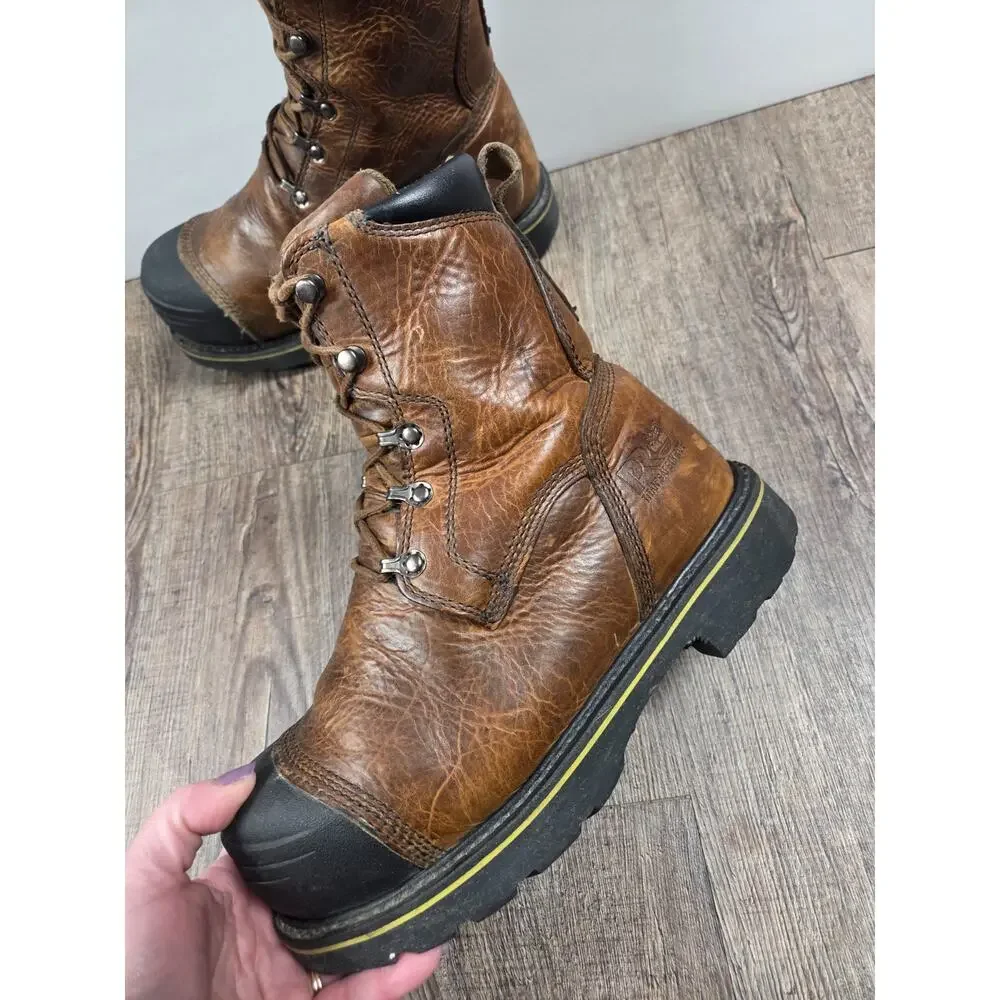 Timberland Pro 99524 Warrick Smelter Work Boots 6.5M - 10” Smartwool Leather